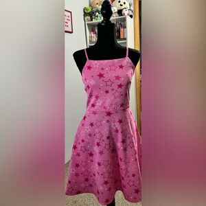Hot topic pink star dress
